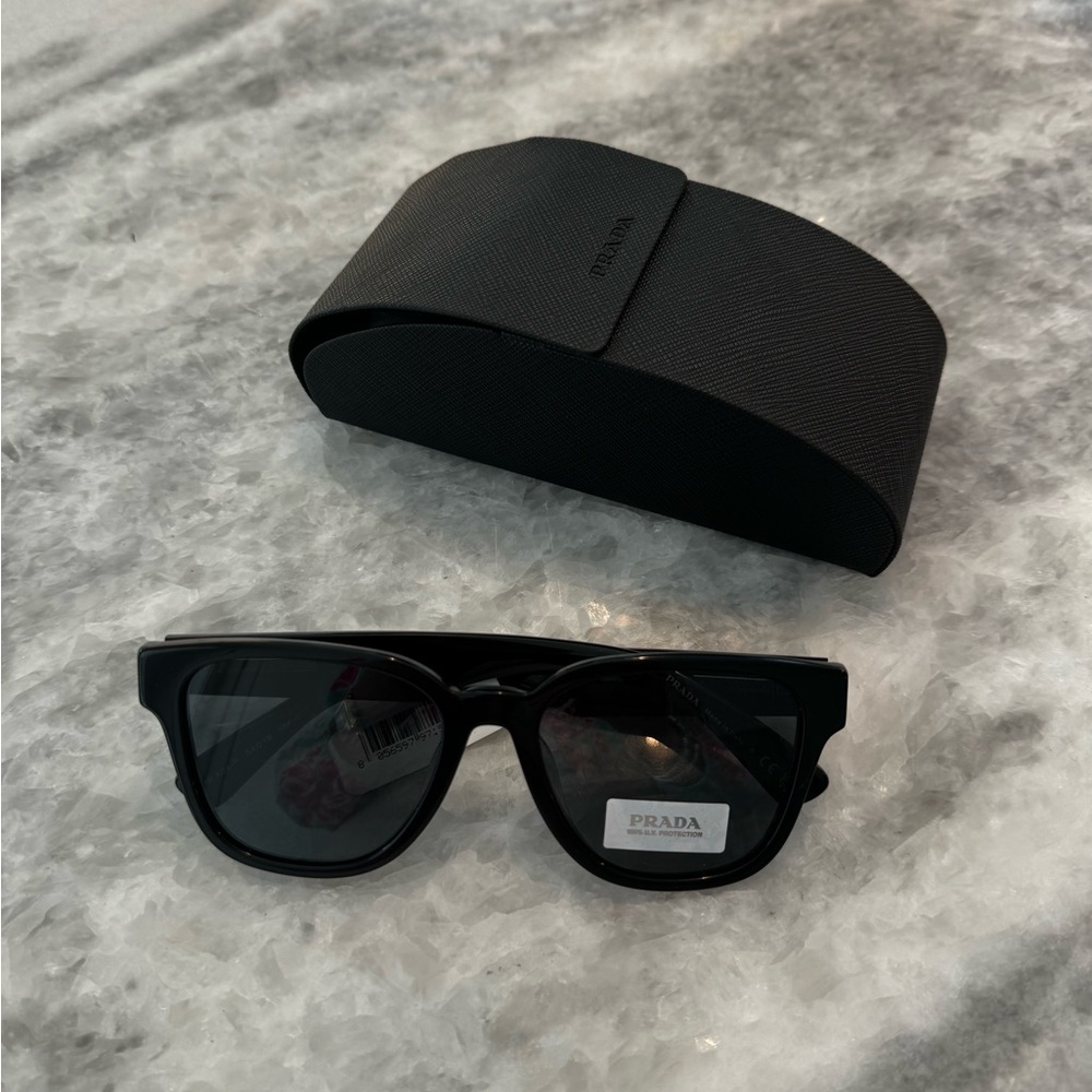 Prada 55MM pillow sunglasses